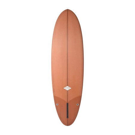 ALMOND 6'6 Plez Phez - Top blanc, Bas brun, Finition polie