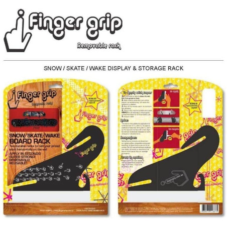 FINGERGRIP PORTA NEVE/SKATE/WAKE A PARETE