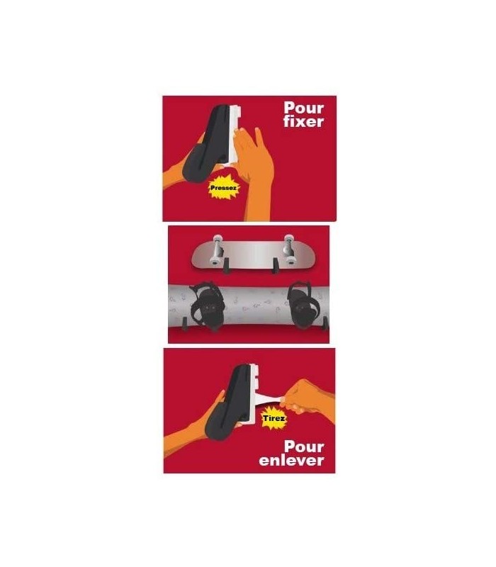 FINGERGRIP PORTA NEVE/SKATE/WAKE A PARETE
