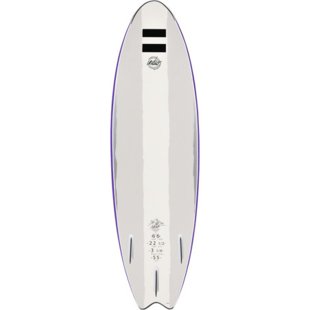 INDIO SOFT 6'6 RETRO Purple