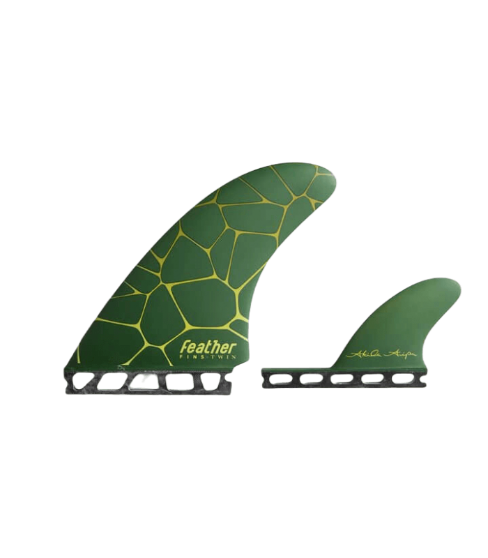 Feather Fins AIPA Twin Fin 2+1 rubinetto singolo verde