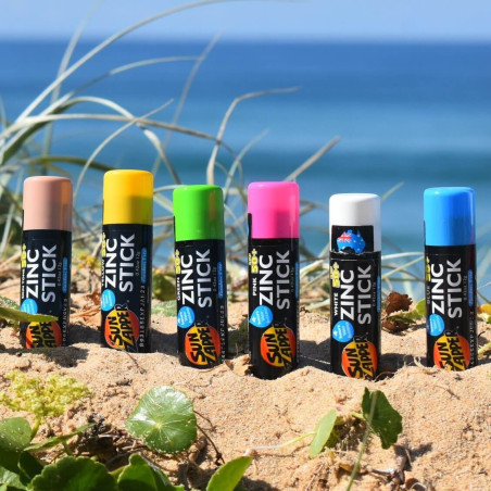 SUN ZAPPER Zinc Stick 50+ SPF - Vert