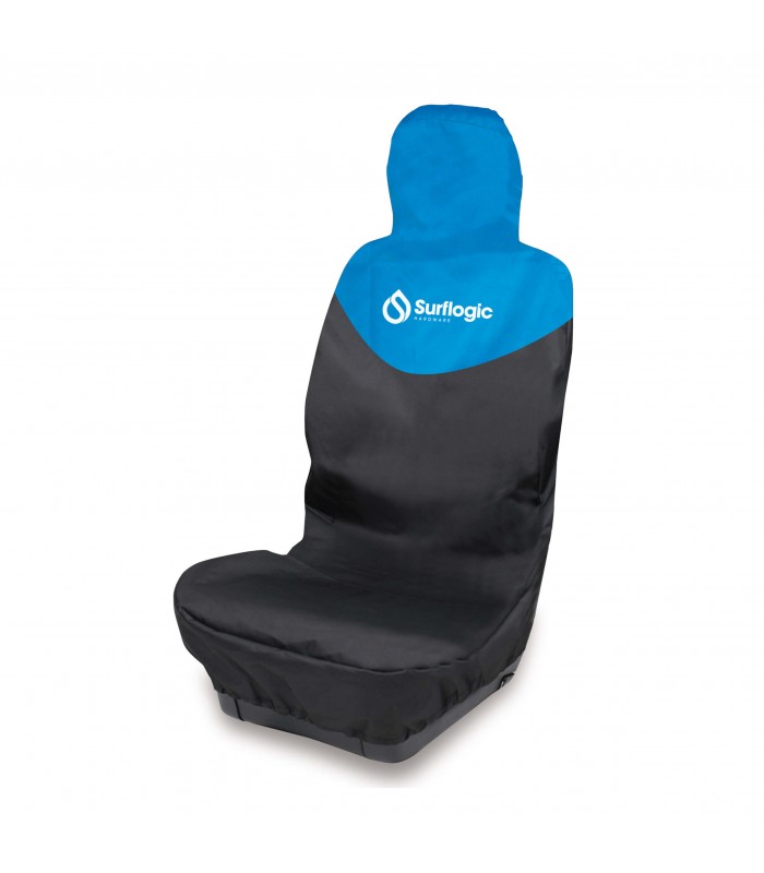 Capa para assento de automóvel Surflogic preto/ciano