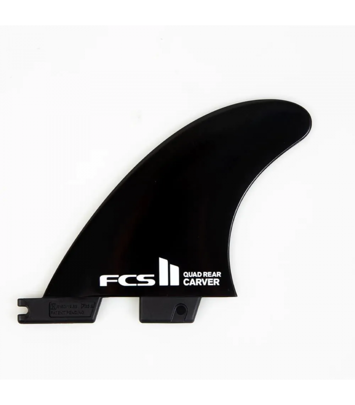 FCS II Carver Black Quad Pinne posteriori al dettaglio