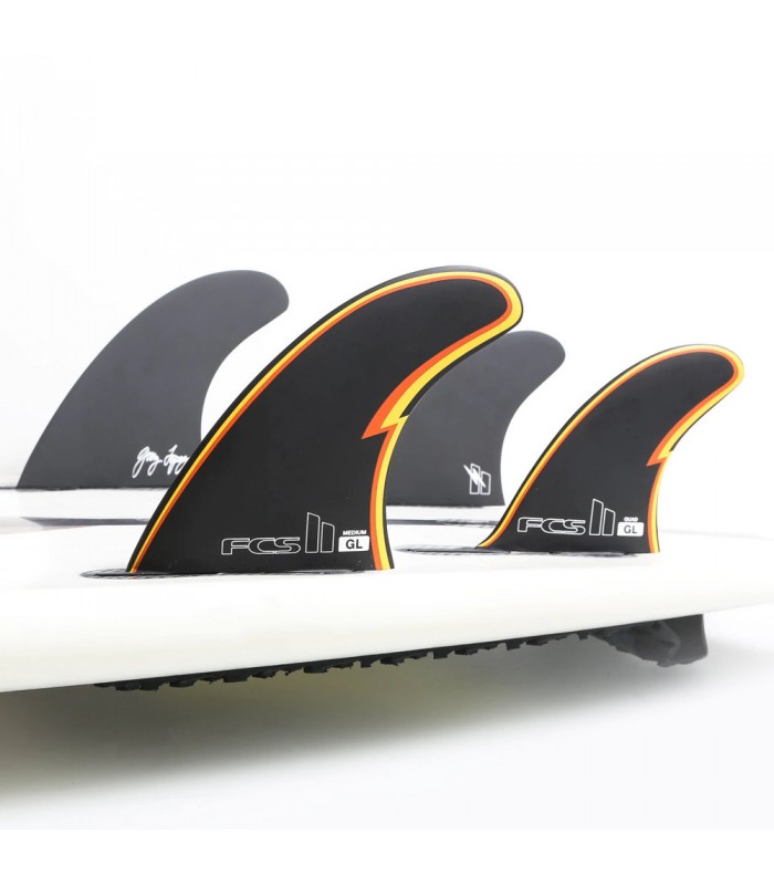 FCS II GL PC PC PC Preto Tri-Quad Retail Fins