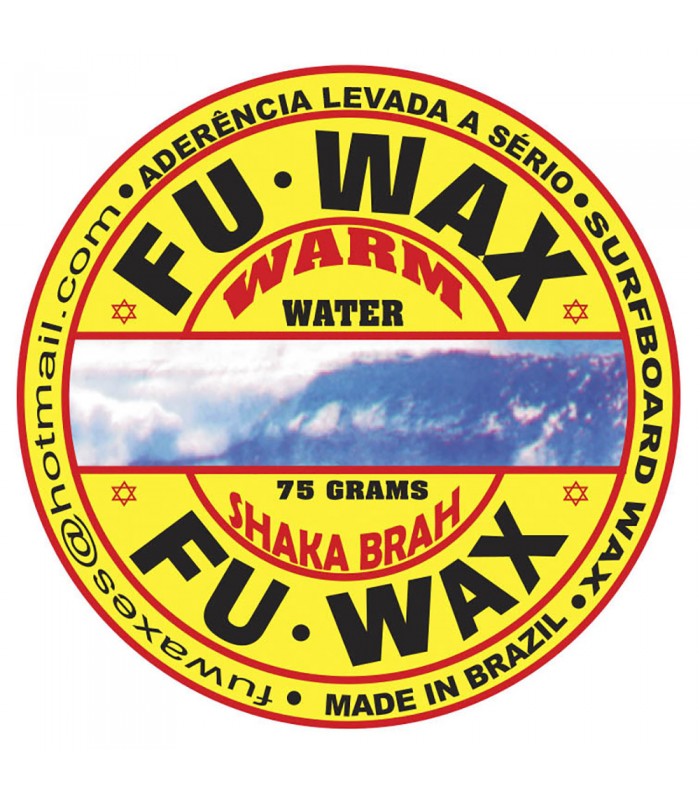 Paraffine - Fu Wax - Chaud 70 ºF - 78 ºF ou 22 ºC - 26 ºC