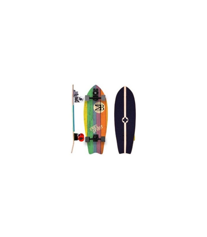 Manuel Surfskate Rasta Wood 31