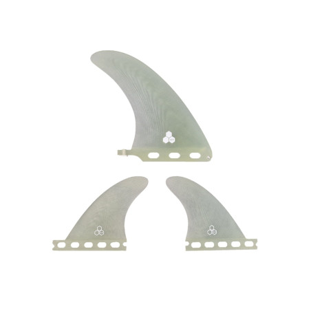 CI MID 2+1 Futures Fins 4.0'' tab trailers