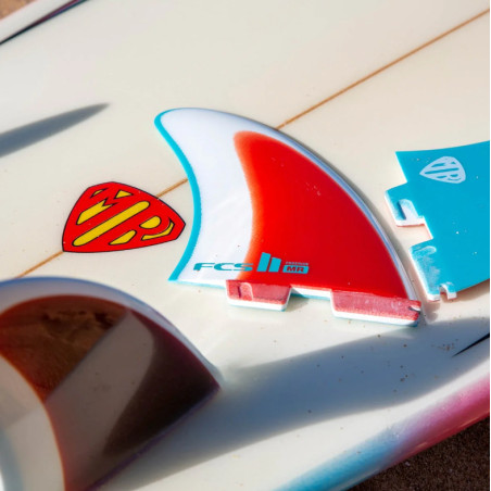 FCSII MR Freeride PG Twin Blau/Rot/Weiß Retail Fi