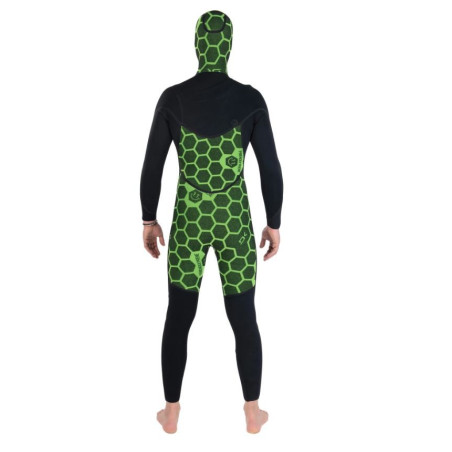 COMBINAISON DE PLONGÉE À CAPUCHE DAKINE HOMME MALAMA ZIP FREE 4/3MM
