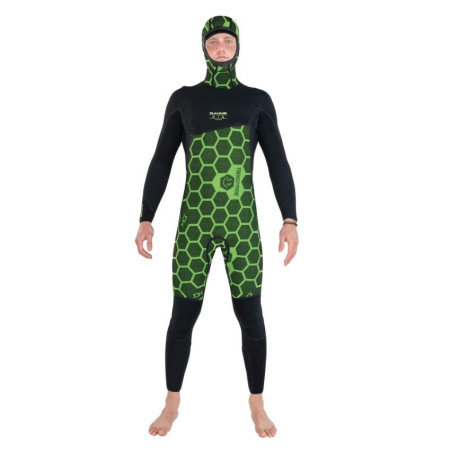 DAKINE HERREN NEOPRENANZUG MALAMA ZIP FREE HOODED 4/3MM