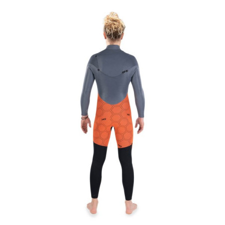 FATO DE MERGULHO QUANTUM COM FECHO DE CORRER NO PEITO PARA HOMEM DAKINE 5/4/3