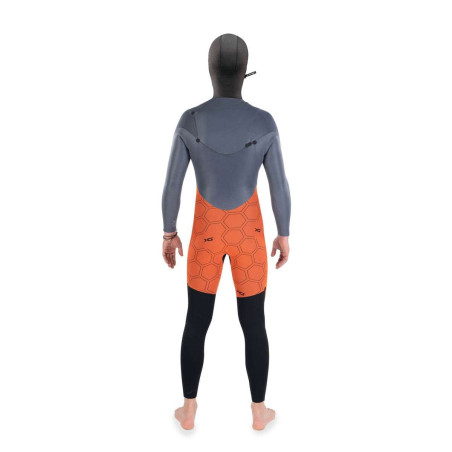 DAKINE MEN'S QUANTUM CHEST ZIP HOODED WETSUIT 5/4/3MM