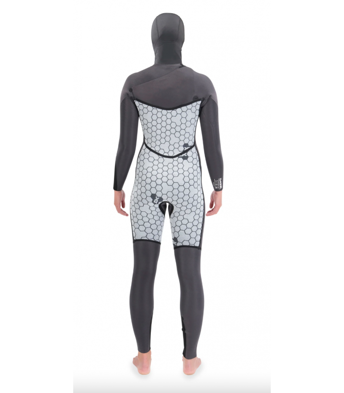 MUTA DAKINE DONNA MISSION CHEST ZIP HOODED 5/4/3MM