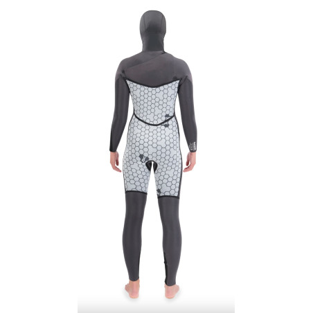 COMBINAISON DE PLONGÉE DAKINE MISSION WOMEN'S CHEST ZIP HOODED 5/4/3MM WETSUIT