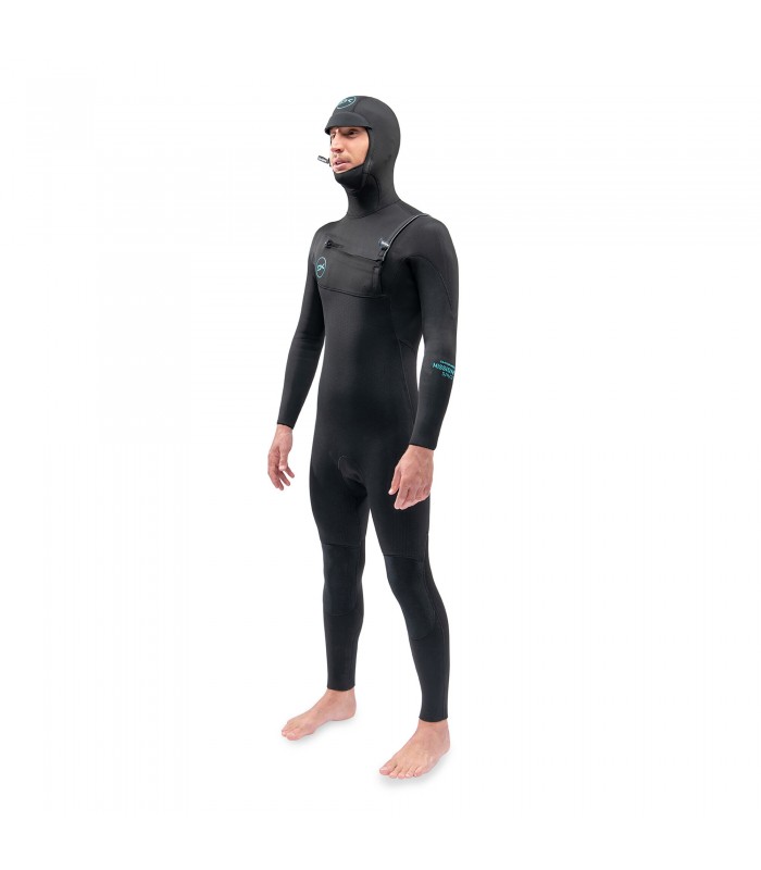 FATO DE MERGULHO COM CAPUZ E FECHO DE CORRER DAKINE MISSION PARA HOMEM 5/4/3 MM