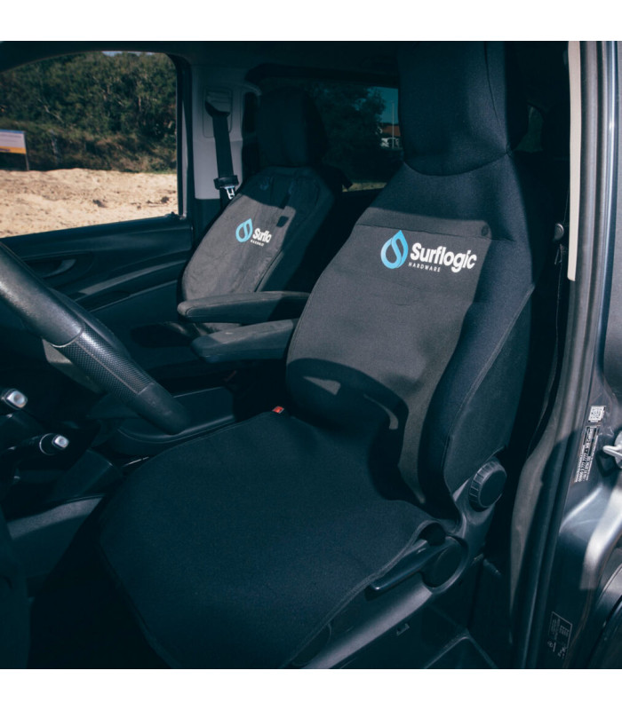 Funda asiento coche negra azul Surflogic
