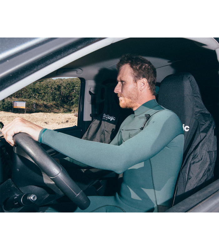 Funda asiento coche negra azul Surflogic