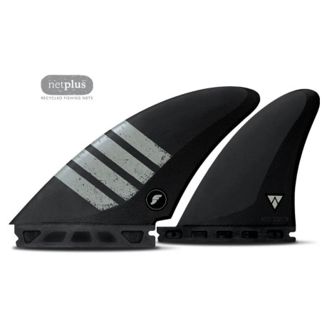 CONTROLLER QUAD Alpha Futures Fins Black/Purple