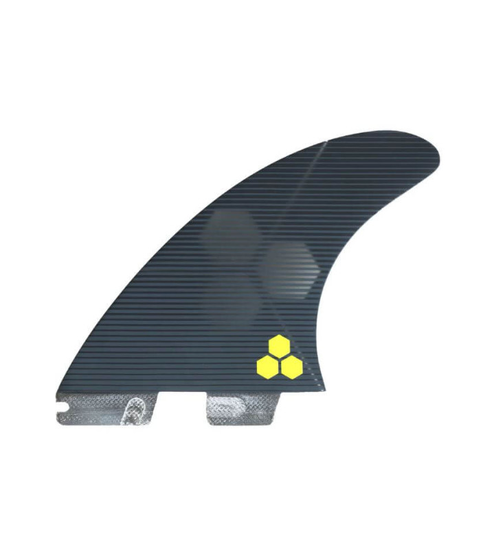 FCS II Al Merrick PG Black/Acid Trifins