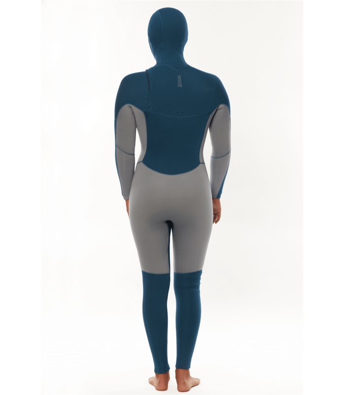 Sisstrevolution MY SEAS 5/4 HOODED CHEST ZIP-LGA Neoprenanzug