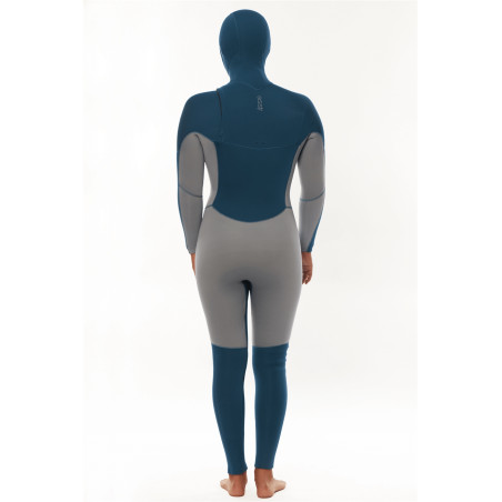 Sisstrevolution MY SEAS 5/4 HOODED CHEST ZIP-LGA Fato de mergulho