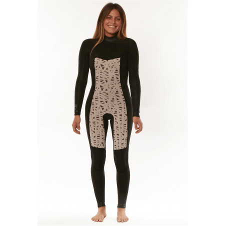 Sisstrevolution 7 SEAS 5/4 CHEST ZIP FULL-GRN Neoprenanzug