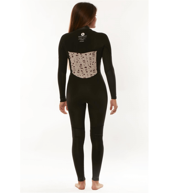 Sisstrevolution 7 SEAS 5/4 CHEST ZIP FULL-GRN Neoprenanzug