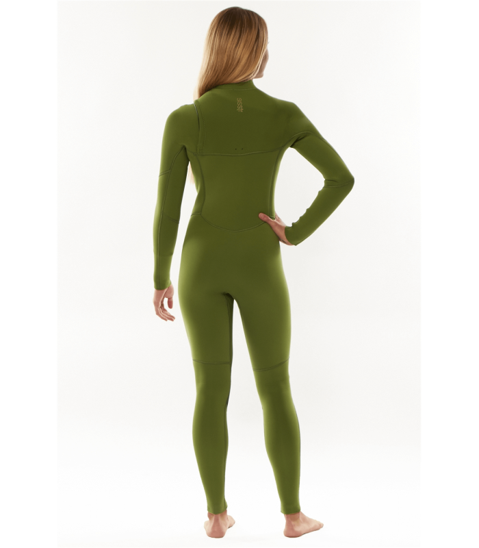 Sisstrevolution 7 SEAS 5/4 CHEST ZIP FULL-GRN Neoprenanzug