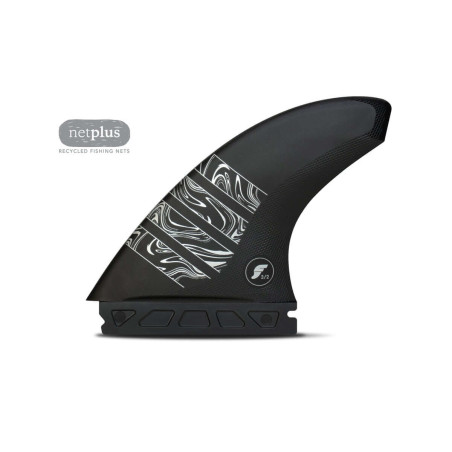 Futures Fins VECTOR 3/2 LARGE 5 FINS Carbon/Silver Alpha