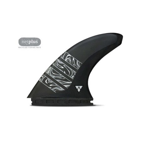 Futures Fins VECTOR 3/2 LARGE 5 FINS Carbon/Silver Alpha