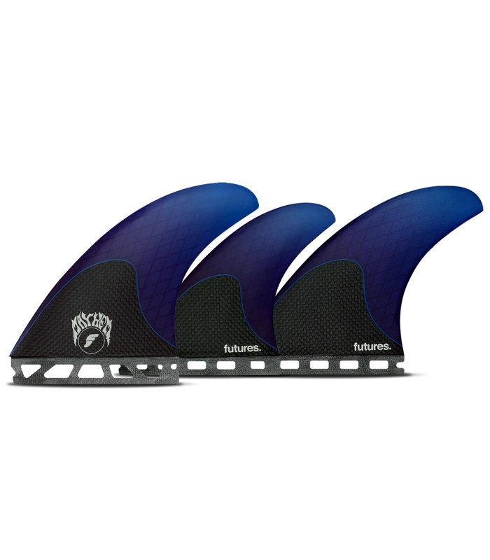 Futures Fins MAYHEM 3.0 MEDIUM 5 FINS Blue Honeycomb
