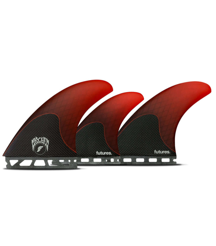Futures Fins MAYHEM 3.0 LARGE 5 FINS Red Honeycomb