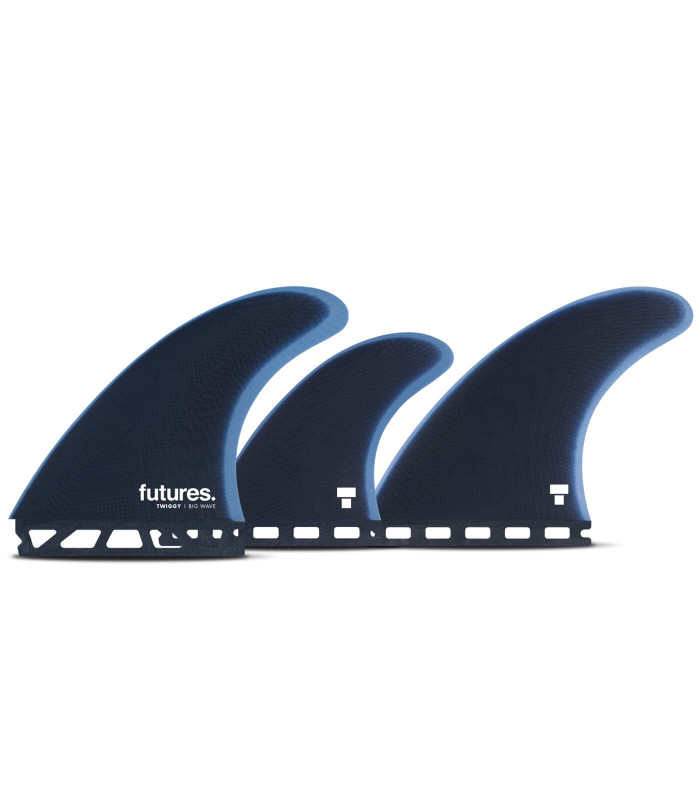 Futures Fins TWIGGY BIG WAVE 5 FINS Navy Blue Fiberglass