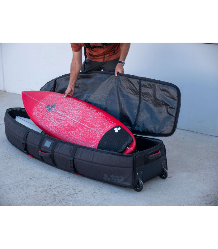 Funda Surf CI Quad Traveler Wheel Boardbag Black