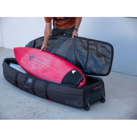Funda Surf CI Quad Traveler Wheel Boardbag Black