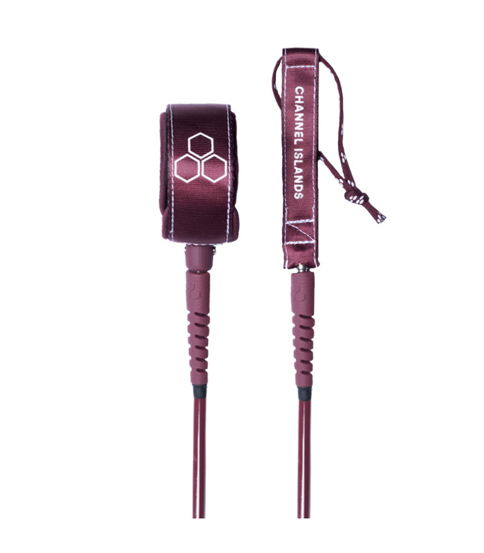 CI M Febs Everyday Leash Merlot Ocean 6' X 1/4