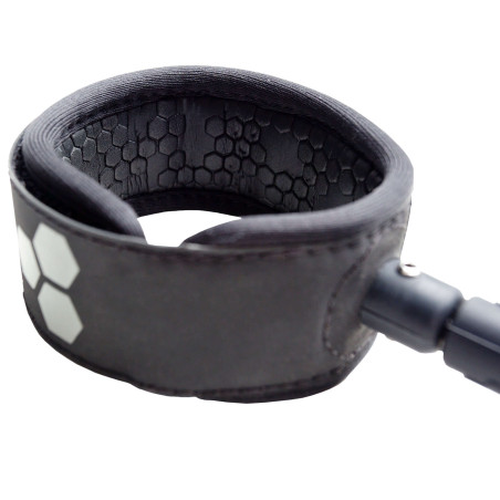 CI Round Everyday Leash Black 7' X 1/4