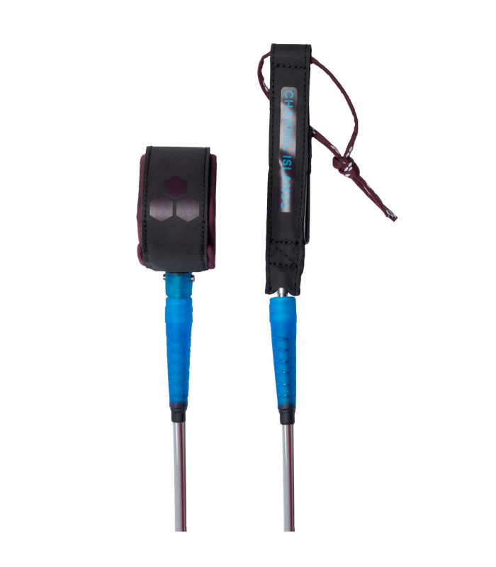 CI Round Everyday Leash Merlot Ocean 6' X 1/4