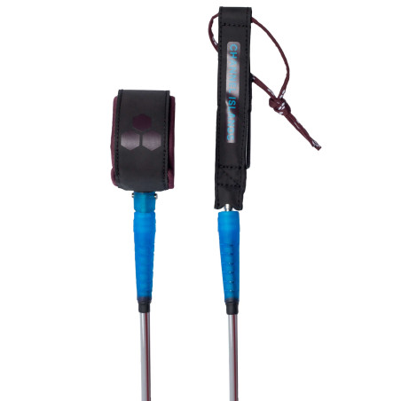 CI Round Everyday Leash Merlot Ocean 6' X 1/4