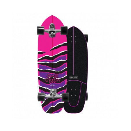 Carver Surf Skate C7 JOB Pink Tiger 33.5''