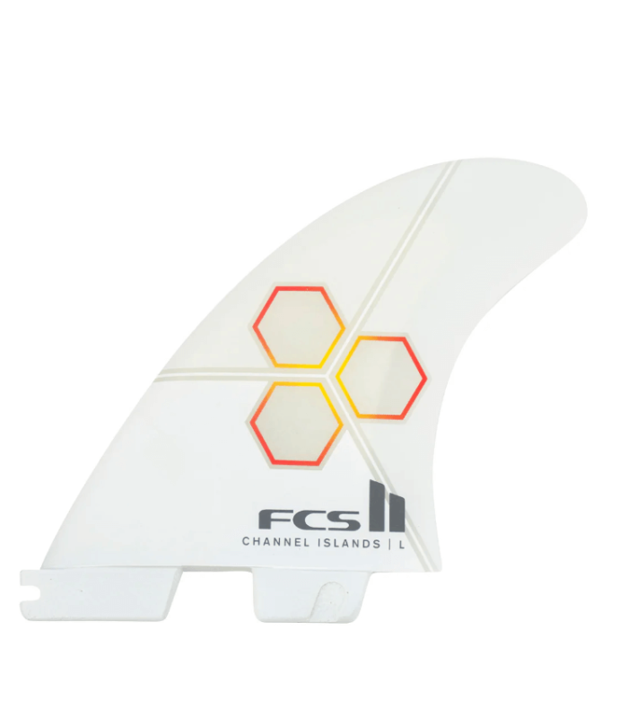 Quillas FCS 2 CI Upright PC M Black/Flame Tri Fins