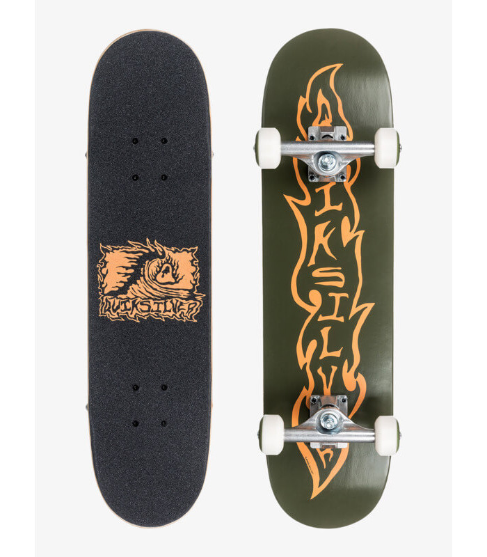 SKATE QUIKSILVER FLAMING 32' VERDE