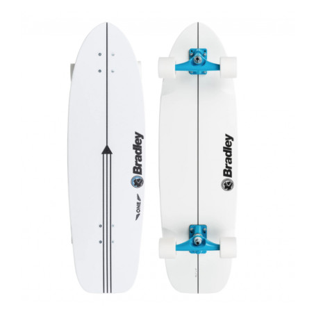 SKATE QUIKSILVER ONE BRADLEY 34.5' BLANCO