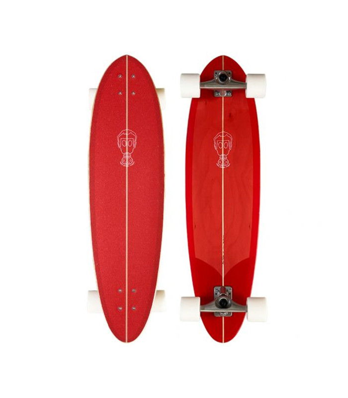 SKATE QUIKSILVER ONE BAD EGG 35' ROJO