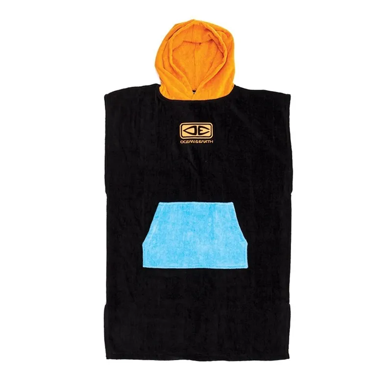 Poncho de surf O&E Kids' com capuz