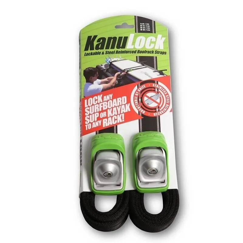 KANULOCK cinghie con bloccaggio del portapacchi