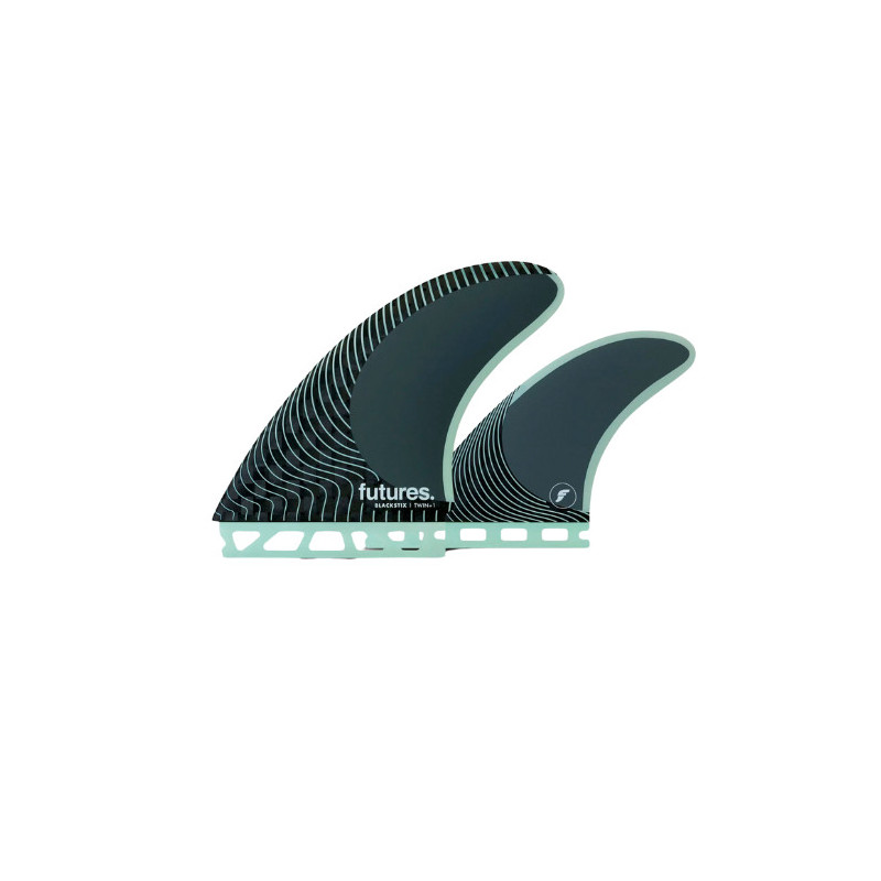 Quilla Futures Blackstix Twin +1 Frost | Singlequiver.com