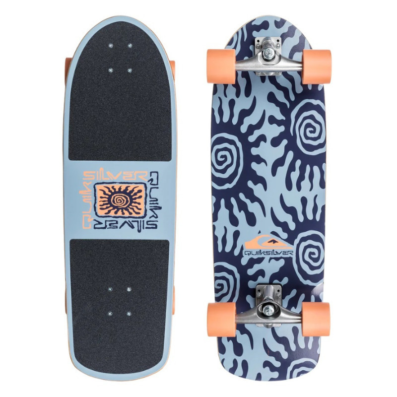 🌊 Surfskate Quiksilver Floral 31 | SingleQuiver