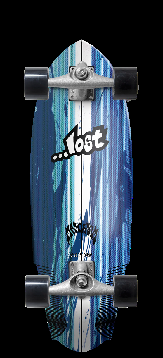 Skate …Lost X Carver V3 Rocket 30